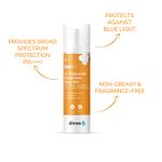 Buy The Derma Co. 1% Hyaluronic Sunscreen Aqua Gel with SPF 50 & PA++++ for Broad Spectrum & Blue Light Protection - Purplle