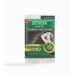 Buy Streax Insta Shampoo Hair Colour - Natural Black (18 ml) - Purplle