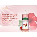 Buy Biotique Advanced Organics Clarity Cleanser Clay Fresh, Hibiscus & Grapefruit Shower Gel (200 ml) - Purplle