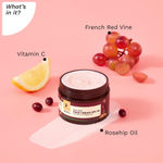 Buy Pilgrim Vino Must-Have Skincare Combo | Nourish & Repair | Red Vine Extract Face Wash 100 ml, Face Mist & Toner 100 ml,Day Cream SPF 30 50g Night Cream 50 gm,Under Eye Cream 30 gm | Men & Women - Purplle