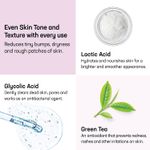 Buy Azani Bump Eraser Body Scrub, 5% Glycolic Acid + 5% Lactic Acid| Exfoliator to Remove Body Acne, Dead & Uneven Skin, Ingrown Hair, Razor Bumps & Rough Patches | Knees, Arms & Neck| 200g - Purplle
