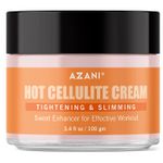 Buy Azani Hot Cellulite Slimming Cream| Skin Tightening & firming | Waist, Tummy, Hip, Thigh, Chest - (100 g) - Purplle
