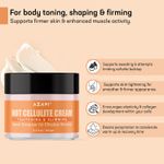 Buy Azani Hot Cellulite Slimming Cream| Skin Tightening & firming | Waist, Tummy, Hip, Thigh, Chest - (100 g) - Purplle