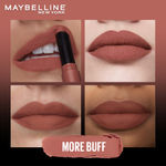 Buy Maybelline New York Color Sensational Ultimattes Lipstick, 699 More Buff, 1.7g - Purplle