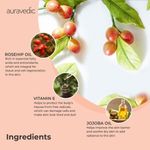 Buy Auravedic Vitamin E oil , Rosehip oil , Ultra Skin oil for face glow with Olive oil for skin , Almond oil for skin. Face oil for glowing skin , Face oil for dry skin,Best skin oil for dry skin 100ml - Purplle
