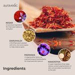 Buy Auravedic kumkumadi tailam kumkumadi face oil for glowing skin. Pure luxuriously smooth kumkumadi oil for a brighter everyday glow infused with real saffron oil. kumkumadi tailam for face for women ,men 30ml - Purplle