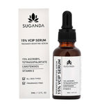 Buy Suganda 15% Vitamin C VCIP Serum, Brightens Dull Skin, Fades Dark Spots & Hyprerpigmentation , Revereses Sun Damage & Wrinkle, Helps Reduce Age Spots (30ml) - Purplle