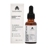 Buy Suganda 5% Mandelic Acid Serum, Provides Gentle Exfoliation, Reduces Acne, Glowing & Evens Out Skin Tone, Fades Superficial Pigmentation, Removes Dead Skin Cells (30 ml) - Purplle
