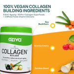 Buy Oziva Glowing Skin Routine (Plant Based Collagen Builder + Inner Glo Skin Brightening Face Wash) - Purplle