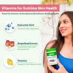 Buy OZiva Skin Vitamins With Hyaluronic Acid & Grape Seed for Skin Radiance & Hydration (Pack of 2) - Purplle