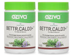 Buy OZiva Bettr.CalD3+ with Plant-Based Calcium, for Stronger Bones, Joints & Muscles (Pack of 2) - Purplle