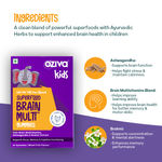 Buy OZiva Superfood for Superkids (Immunity Multi Gummies + Brain Multi Gummies) - Purplle