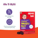 Buy OZiva Superfood for Superkids (Immunity Multi Gummies + Brain Multi Gummies) - Purplle