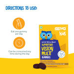 Buy OZiva Superfood for Superkids (Vision Multi Gummies + Immunity Multi Gummies + Brain Multi Gummies) - Purplle