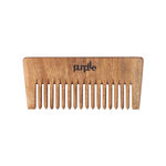 Buy Purplle Natural Tress - Free Wooden Comb - Small | Organic Neem Wood - Purplle