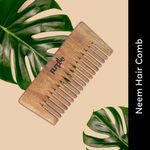 Buy Purplle Natural Tress - Free Wooden Comb - Small | Organic Neem Wood - Purplle