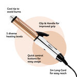 Buy Purplle Glitz Styling Pro 2-In-1 Hair Straightener - Purplle