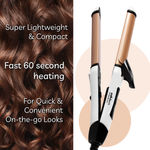 Buy Purplle Glitz Styling Pro 2-In-1 Hair Straightener - Purplle