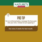 Buy Nature's Essence Glowing Gold Facial Kit, 60g+15ml, For 3 Use - Purplle