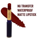 Buy CVB SuperStay Non Transfer Matte Lipstick, Waterproof and Full-Pigmented, Transfer-Proof Smudge-Proof Lip Colour 3.5g (RED VALENTINE-701) - Purplle