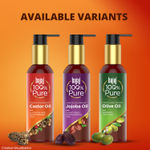 Buy Bajaj 100% Pure Castor Oil | Virgin & Cold Pressed |Lusturous Shiny Hair & Moisturized Skin |Oil | 200ml - Purplle