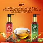 Buy Bajaj 100% Pure Castor Oil | Virgin & Cold Pressed |Lusturous Shiny Hair & Moisturized Skin |Oil | 200ml - Purplle