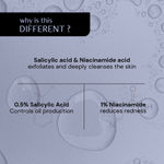 Buy Deconstruct Salicylic Acid + Niacinamide Face Wash for Oil Control & Acne-Prone Skin (100 ml) - Purplle