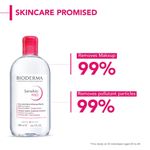 Buy Bioderma Sensibio H2O Micellar Water, Cleansing and Make-Up Removing Solution 500 ml - Purplle