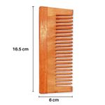 Buy Matra Professional Pure Neem Wood Comb for Easy Detangling | Wide Tooth Neem Comb for Hair Growth & Anti Dandruff | Shower & Shampoo Neem Wooden Comb for Women & Men | All Hair Types | Eco Friendly - Purplle