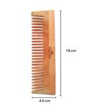 Buy Matra Professional Neem Wooden Comb for Healthy Hair | Wide Tooth Neem Wood Comb for Women & Men | All Hair Types - Purplle