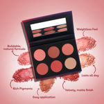 Buy Purplle Blushing in Multi-Hues - Matte Blush Palette (10.5 gm) - Purplle