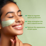 Buy Purplle Deep Exhale Face Mask with Pistachio & Green Tea (50g) - Purplle