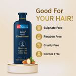 Buy Dr.Batra`s PRO+ Conditioner. Contains Moroccan Argan Oil, Green Tea, Castor Oil, Horsetail plant, Thuja Extracts. Restores Shine. Softens Dry Ends. Improves Hair Texture. Sulphate, Paraben, Silicone Free. Suitable for men and women. 350 ml - Purplle