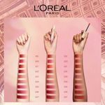 Buy L'Oreal Paris Chiffon Signature Liquid Lipstick, 129 Lead, 7ml - Purplle