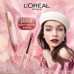 Buy L'Oreal Paris Chiffon Signature Liquid Lipstick, 220 Wonder, 7ml - Purplle