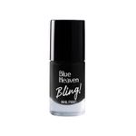 Buy Blue Heaven Bling Nail Paint - 104 Black Night, 8ml - Purplle