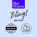 Buy Blue Heaven Bling Nail Paint - 201 Desert Nude, 8ml - Purplle