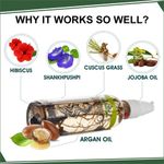 Buy Urban Yog Ayurvedic jadibuti Moroccan Argan Oil for Hair, Face & Skin Care Luminosity | Growth for Dry and Damaged Hair, Best Skin Moisturizer & Best Anti-Aging (100 ml) - Purplle