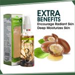 Buy Urban Yog Ayurvedic jadibuti Moroccan Argan Oil for Hair, Face & Skin Care Luminosity | Growth for Dry and Damaged Hair, Best Skin Moisturizer & Best Anti-Aging (100 ml) - Purplle