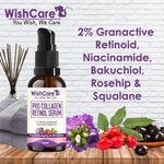 Buy WishCare Pro Collagen Retinol Serum - For Anti-Aging & Wrinkles- 2% Retinoid, Niacinamide, Bakuchiol & Rosehip Oil - Purplle