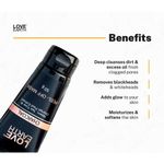 Buy Love Earth Charcoal Peel Off Mask with Activated Charcoal and Neem Extracts For Acne, Pimples & Whiteheads removal 50g - Purplle