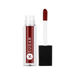 Buy SUGAR Cosmetics Smudge Me Not Liquid Lipsticks for Women | Transferproof & Waterproof | Lasts 12+ Hours | Matte Lipstick | 1.1ml - 21 Aubergine Queen - Purplle