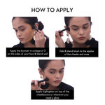 Buy SUGAR Cosmetics - Contour De Force - Face Palette with Lightweight Blush, Highlighter And Bronzer - 03 Fierce Feat - Long Lasting Contour Blush Palette - 10 ml - Purplle