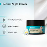 Buy Pilgrim Retinol Night Cream with Hyaluronic Acid & Vitamin C for youthful & rejuvenated skin - 50 gm - Purplle
