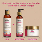 Buy Vedix Customized Ayurvedic Vakshan Lightweight Onion Hair Oil For Oily Hair (200 ml) - Purplle