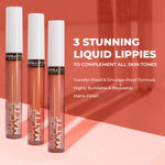 Buy Revolution Relove Supermatte Liquid Lip Set Blush - Purplle