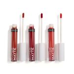 Buy Makeup Revolution Relove Supermatte Liquid Lip Set Heat 12 ml - Purplle