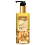 Buy Vaadi Herbals Gold Cleansing Milk with 24k Gold Leaf - 3-skin Benefits (110 ml) - Purplle