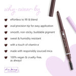 Buy Plum Eye-Swear-By Brow Definer - Umber Brown | Buildable Pigment | With Vitamin E | 100% Vegan & Cruelty Free - Purplle