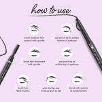 Buy Plum Eye-Swear-By Brow Definer - Ash Black | Buildable Pigment | With Vitamin E | 100% Vegan & Cruelty Free - Purplle